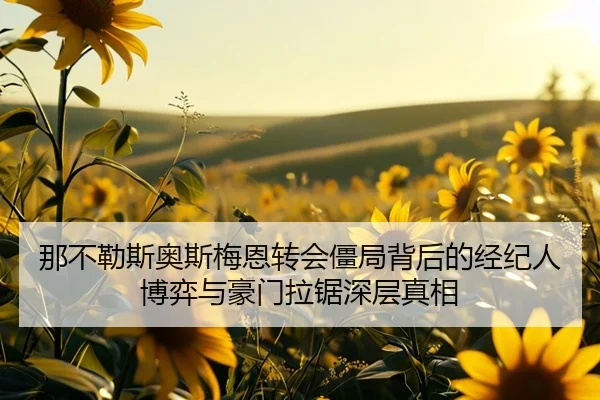 那不勒斯奥斯梅恩转会僵局背后的经纪人博弈与豪门拉锯深层真相